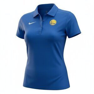 Title: Nike Golden State Warriors Dri-Fit Polo Preppy Sporty NBA Official Merch